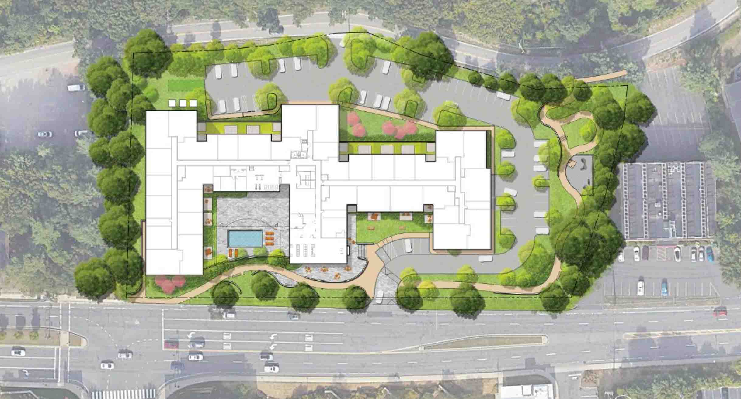 Planning Board Reviews Updated Nordblom Housing Plans, Orders Traffic Peer Review 7 areil render